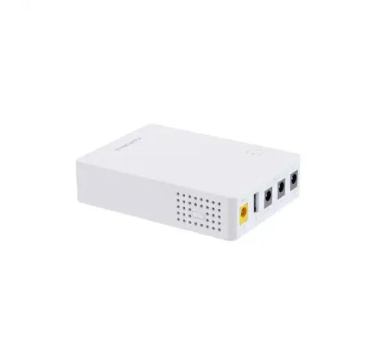 "MARSRIVA KP3 10000mAh Smart Mini DC UPS for Router and Modem – Compact Backup Power Supply"